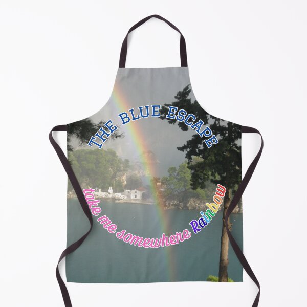 Item preview, The Blue Escape Take Me Somewhere Rainbow Beach Vacation designed and sold by LittleBigGifts.