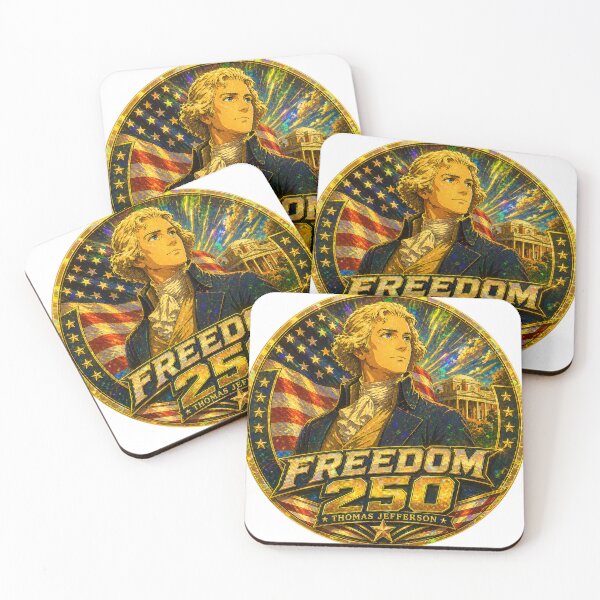 Item preview, Freedom 250th Anniversary United States of America Thomas Jefferson designed and sold by AmericaThreads.