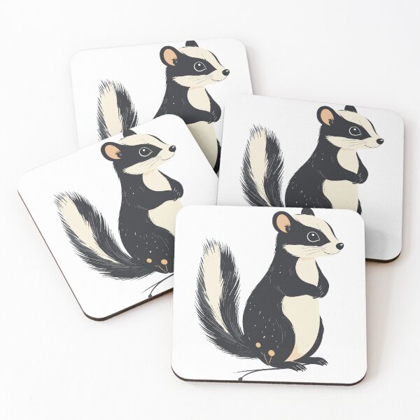 Item preview, Minimalist Cute Badger Character Portrait Wall Art Print designed and sold by BestChoiceService.