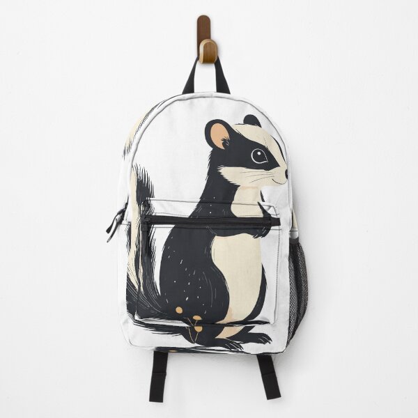 Item preview, Minimalist Cute Badger Character Portrait Wall Art Print designed and sold by BestChoiceService.