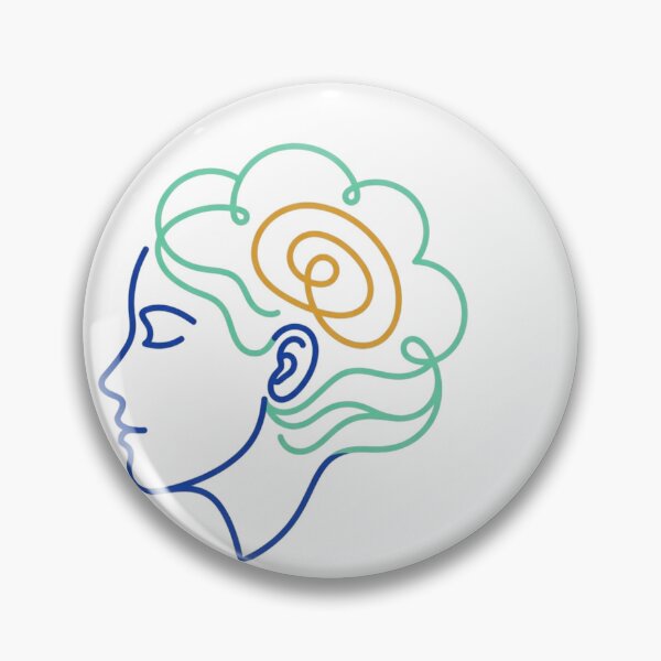 Item preview, Sensory Peace Minimalist Line Art - Noise Sensitivity Awareness designed and sold by FarDesign.