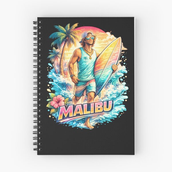 Item preview, Malibu Sunset Vibes – Tropical Beach Dream designed and sold by Les-Ink-Studio.