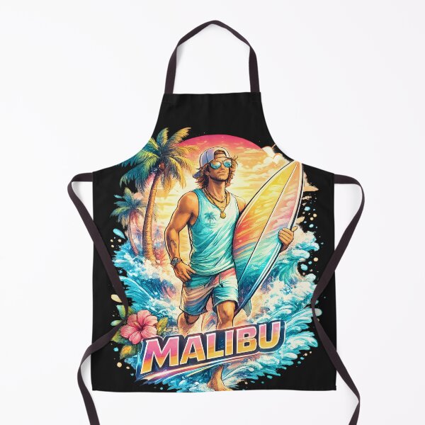 Item preview, Malibu Sunset Vibes – Tropical Beach Dream designed and sold by Les-Ink-Studio.