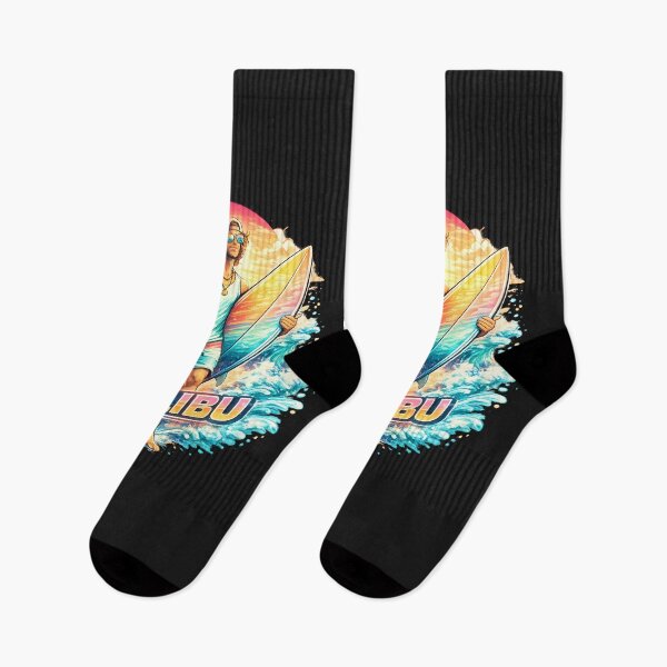 Item preview, Malibu Sunset Vibes – Tropical Beach Dream designed and sold by Les-Ink-Studio.