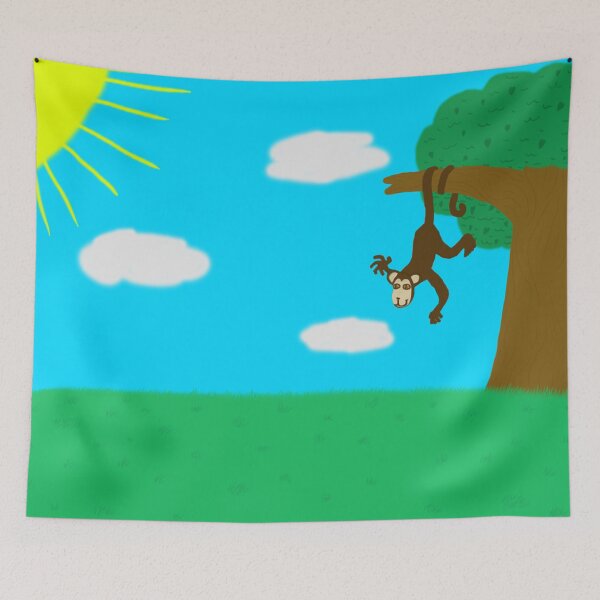 Item preview, Monkey designed and sold by Canararap Studios.
