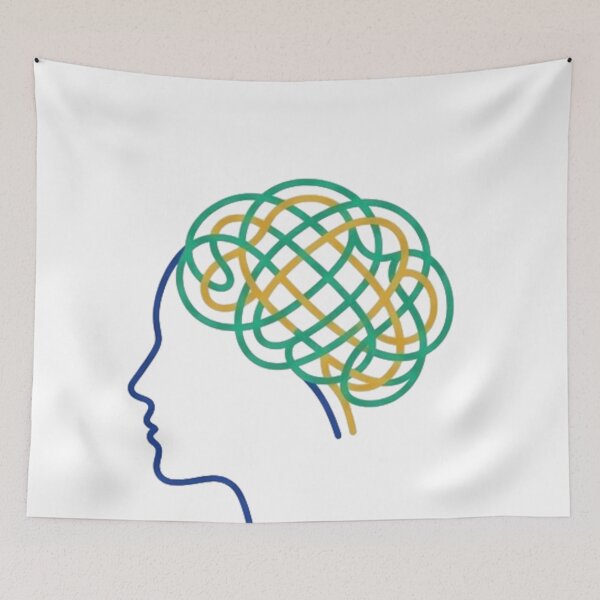 Item preview, Executive Function Flow - Minimalist Interlocking Gears Art designed and sold by FarDesign.