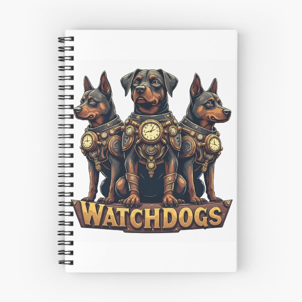 Item preview, Steampunk Watchdogs - Literal Timekeeper Guard Dogs designed and sold by M.Store.