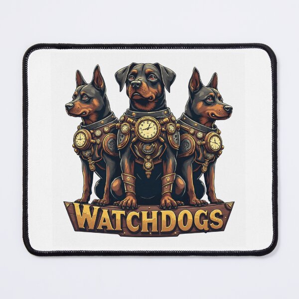 Item preview, Steampunk Watchdogs - Literal Timekeeper Guard Dogs designed and sold by M.Store.