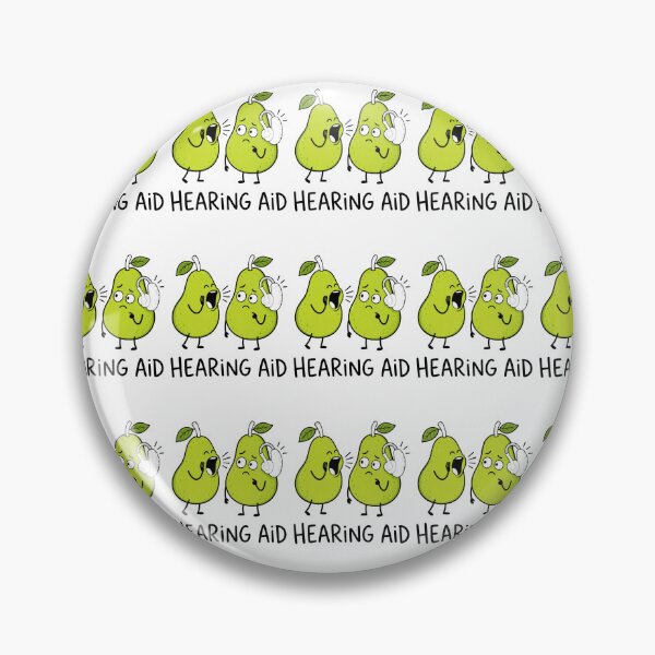 Item preview, Hearing Aid Pear Humor designed and sold by Na-q-sh.