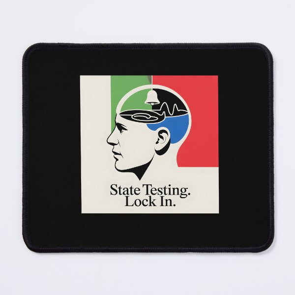 Item preview, Test Day State Testing Time to Lock In - Minimalist Teacher Tee designed and sold by DONT ASK CLUB.