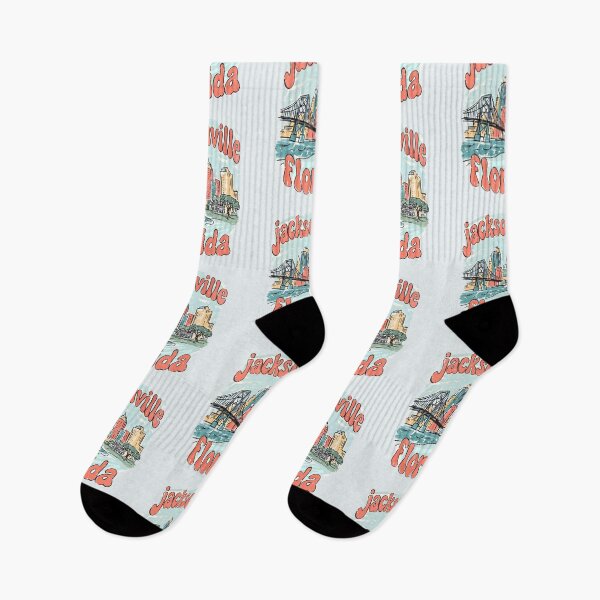 Item preview, Jacksonville Florida Cute Skyline Pastel Cityscape Colorful  designed and sold by HowToCanadian.