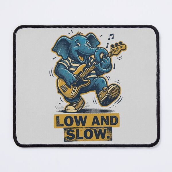 Item preview, Elephant Bass Guitar Tee designed and sold by Ortsas.