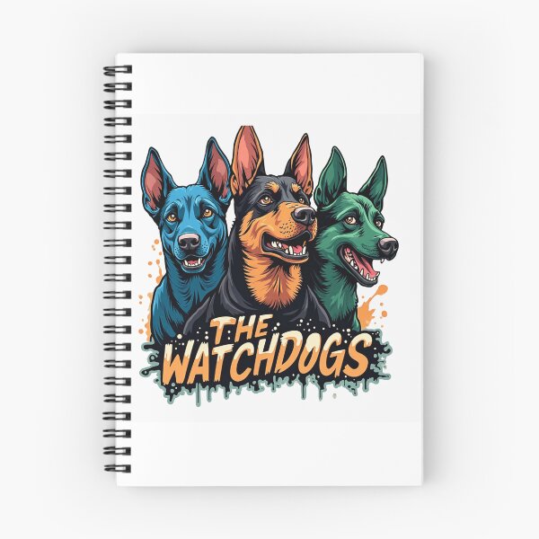 Item preview, The Watchdogs - Colorful Trio Pop Art Graphic designed and sold by M.Store.