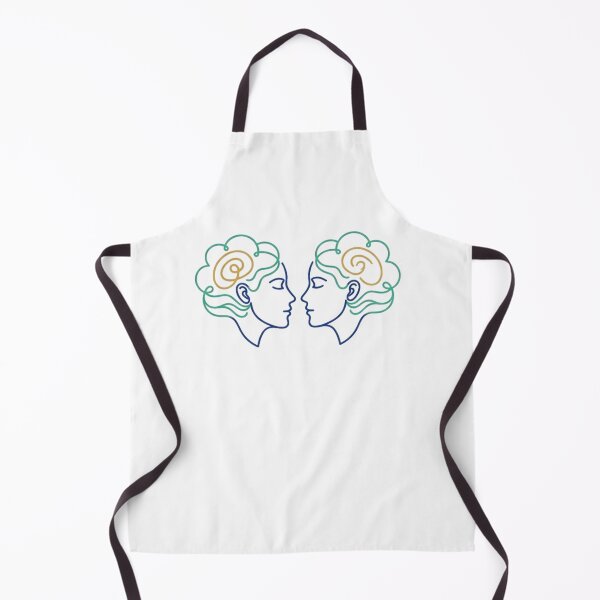 Item preview, Tangled Thoughts To Bloom - Neurodivergent Brain Flower Art designed and sold by FarDesign.