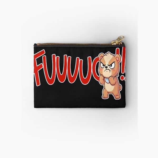 Item preview, Let go of your mood Fuuuuuck Cute Bear designed and sold by TeddybearClub.