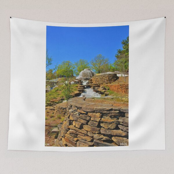 Item preview, Looking Up At Finlay Park Fountain Vertical designed and sold by LisaWootenPhoto.
