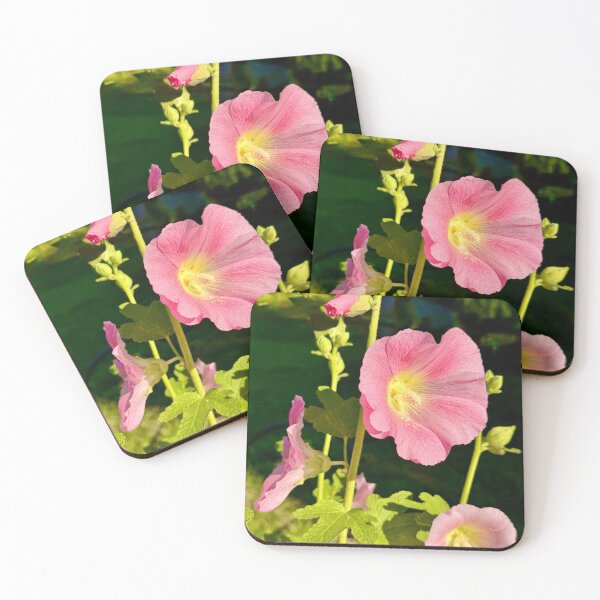 Item preview, Hollyhocks designed and sold by Marielle Valenzuela.
