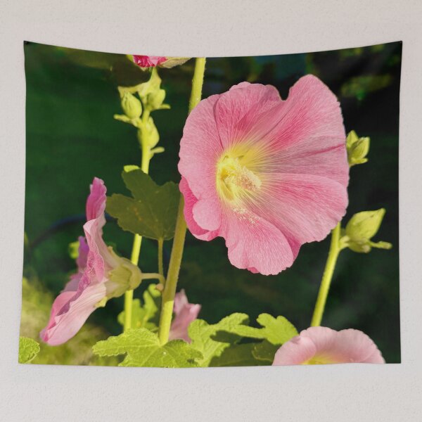 Item preview, Hollyhocks designed and sold by Marielle Valenzuela.
