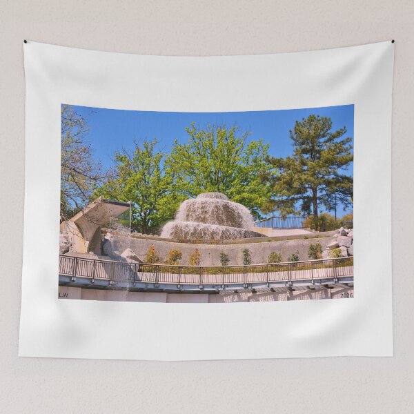 Item preview, Finlay Park Fountain Cascades designed and sold by LisaWootenPhoto.