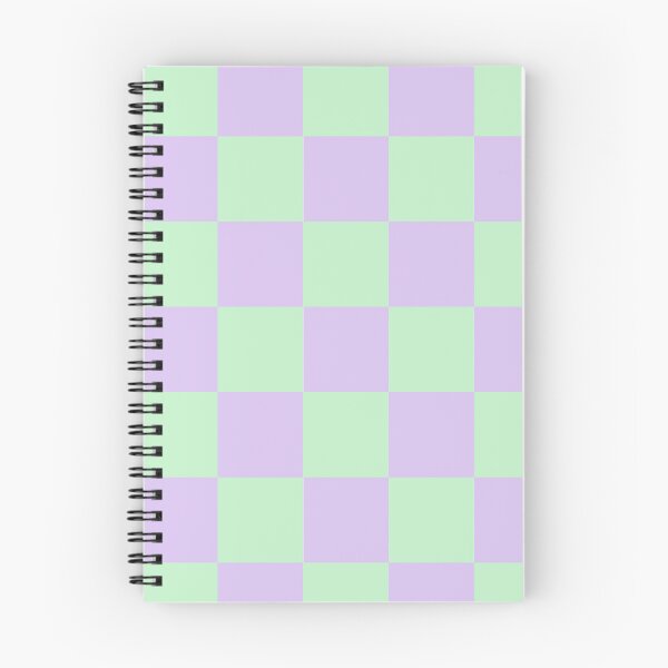 Item preview, Checkerboard Pattern – Purple Green Retro Pastel Aesthetic designed and sold by Colorblizz.
