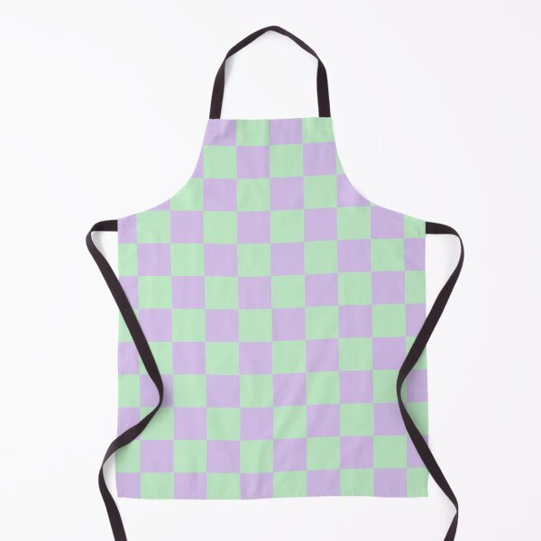 Item preview, Checkerboard Pattern – Purple Green Retro Pastel Aesthetic designed and sold by Colorblizz.