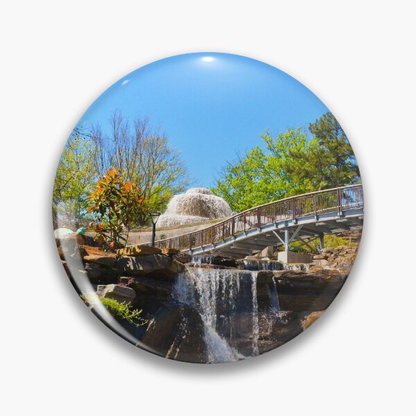 Item preview, Finlay Park Waterfall and Footbridge  designed and sold by LisaWootenPhoto.