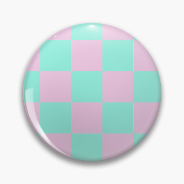 Item preview, Checkerboard Pattern – Pink Teal Retro Pastel Aesthetic designed and sold by Colorblizz.