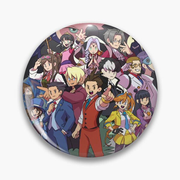 Item preview, Apollo Justice Trilogy Promotional Art Redraw designed and sold by Malta2277.