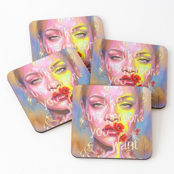 Item preview, Rihanna Surreal Pastel Portrait | Act Like The Person You Want To Become designed and sold by y2kponyclub.