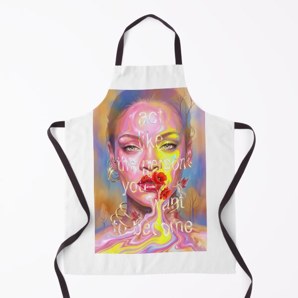 Item preview, Rihanna Surreal Pastel Portrait | Act Like The Person You Want To Become designed and sold by y2kponyclub.
