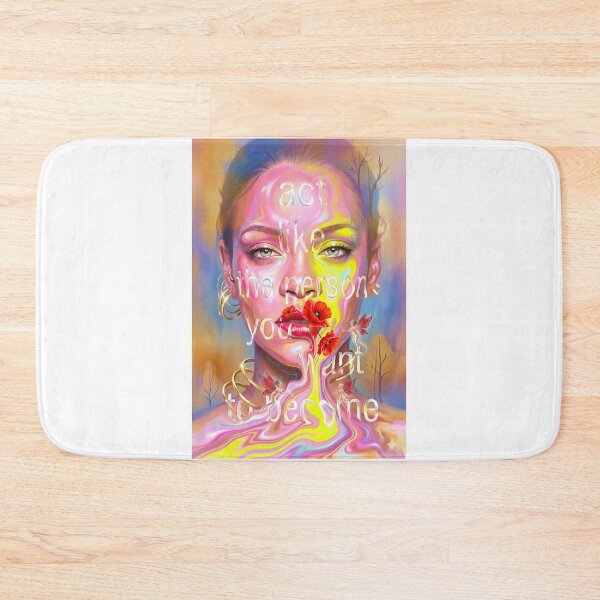 Item preview, Rihanna Surreal Pastel Portrait | Act Like The Person You Want To Become designed and sold by y2kponyclub.