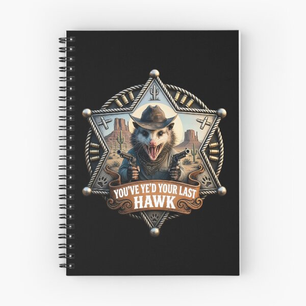 Item preview, You Just Need Your Last Haw, Funny Western Cowboy opossum designed and sold by gear-posters.