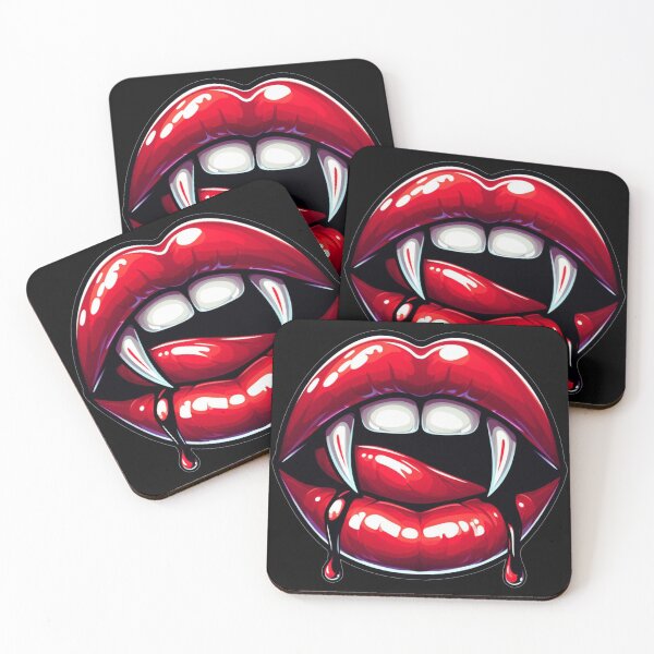 Item preview, Vampire Lips designed and sold by NerdiPop.