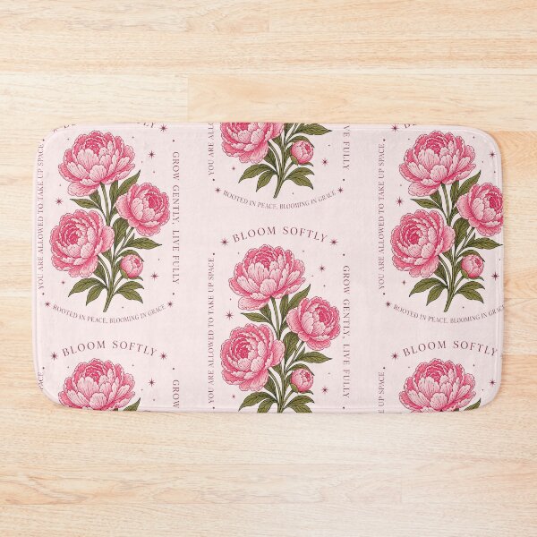 Item preview, Peony - Bloom Softly designed and sold by Ranasko.