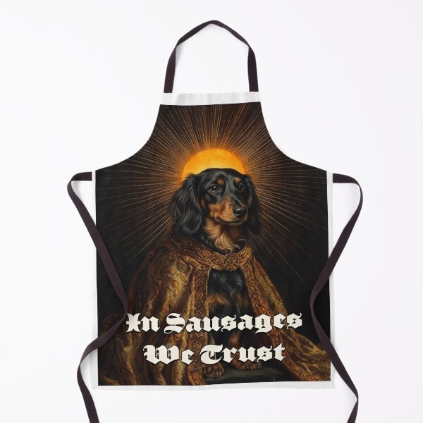 Item preview, In Sausages We Trust Royal Dachshund Majestic Dog Art designed and sold by HolySausage.