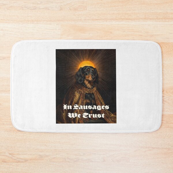 Item preview, In Sausages We Trust Royal Dachshund Majestic Dog Art designed and sold by HolySausage.