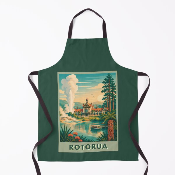 Item preview, Rotorua New Zealand Travel Poster designed and sold by MatthewHeights.