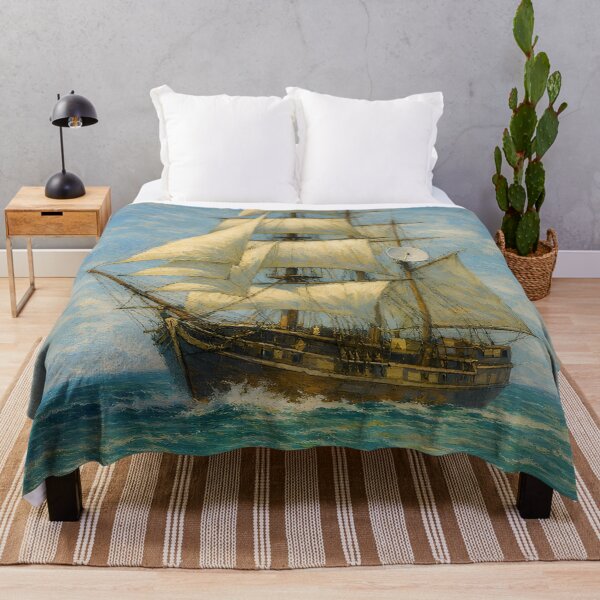 Item preview, The Tall Ship, Homeward Bound designed and sold by TinCatOutPost.