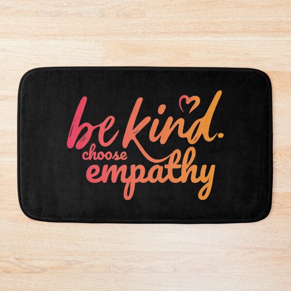 Item preview, Be Kind Choose Empathy Lettering Quote designed and sold by BoldInkMerch.