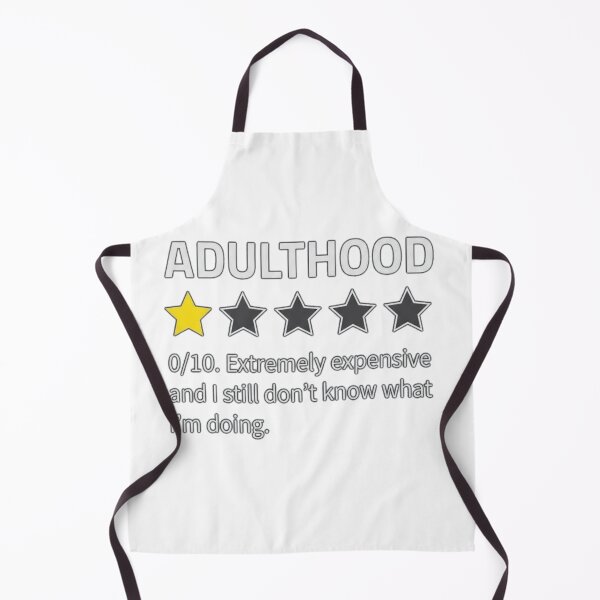 Item preview, Adulthood Review 0 Out Of 10 Stars Humor designed and sold by Wit & Wear.