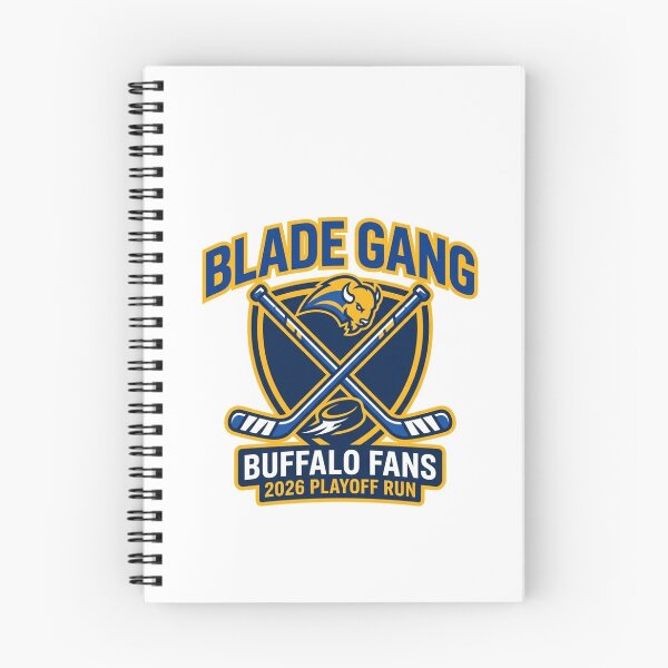 Item preview, Blade Gang Buffalo Hockey Fans 2026 Playoff Run Design designed and sold by FarDesign.