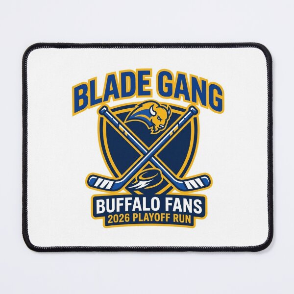 Item preview, Blade Gang Buffalo Hockey Fans 2026 Playoff Run Design designed and sold by FarDesign.