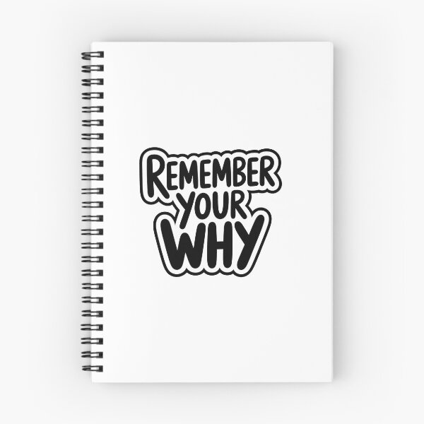 Item preview, Remember your why motivational and inspirational quotes designed and sold by Love Between Pages.