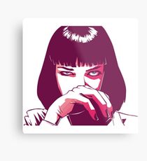 Mia Wallace Metal Print
