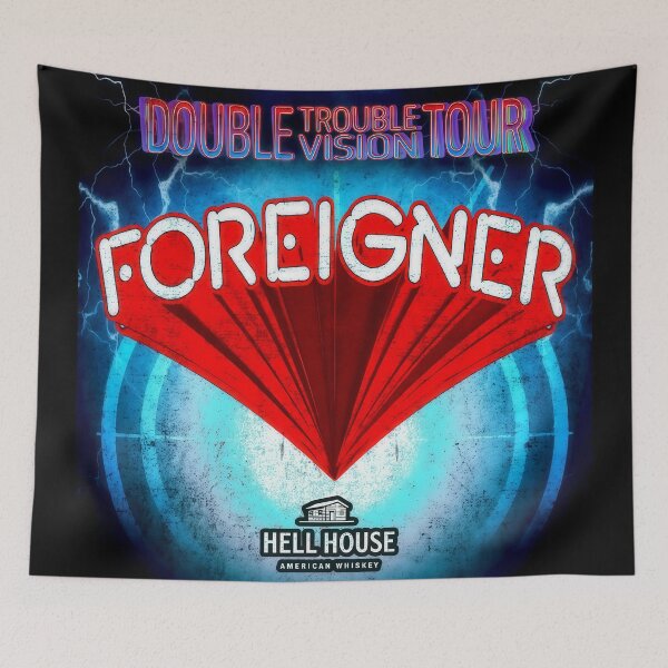 Item preview, Double Vision Of The Foreigner Tour 2026 Pengulangan designed and sold by jcunniam3c.
