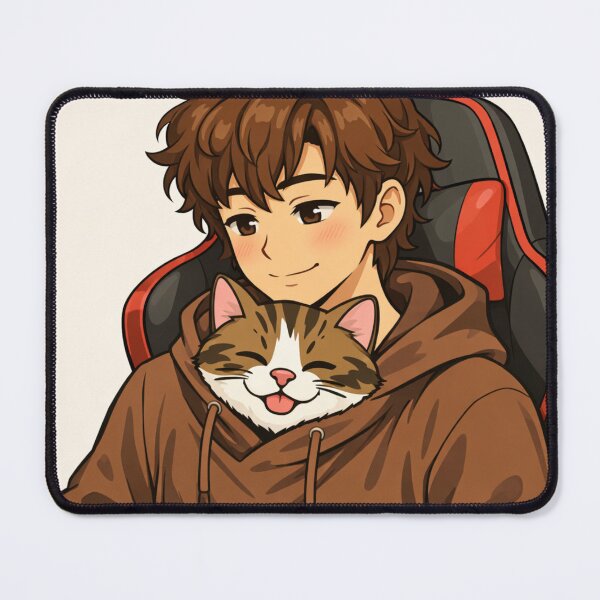 Item preview, Boy and cat designed and sold by Gadulixaa.