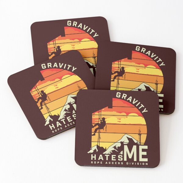 Item preview, Gravity Hates Me – Rope Access Edition designed and sold by ViktorBe.