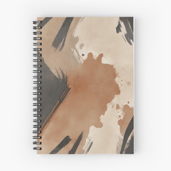 Item preview, Earthy Texture Industrial Brush Art in Neutrals designed and sold by Inkworksbyshery.