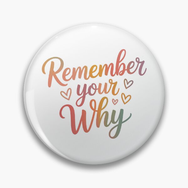 Item preview, Remember your why motivational and inspirational quotes designed and sold by Love Between Pages.