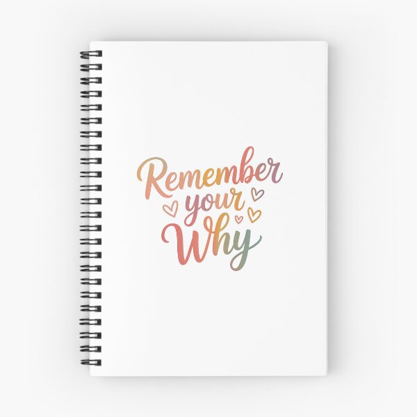 Item preview, Remember your why motivational and inspirational quotes designed and sold by Love Between Pages.